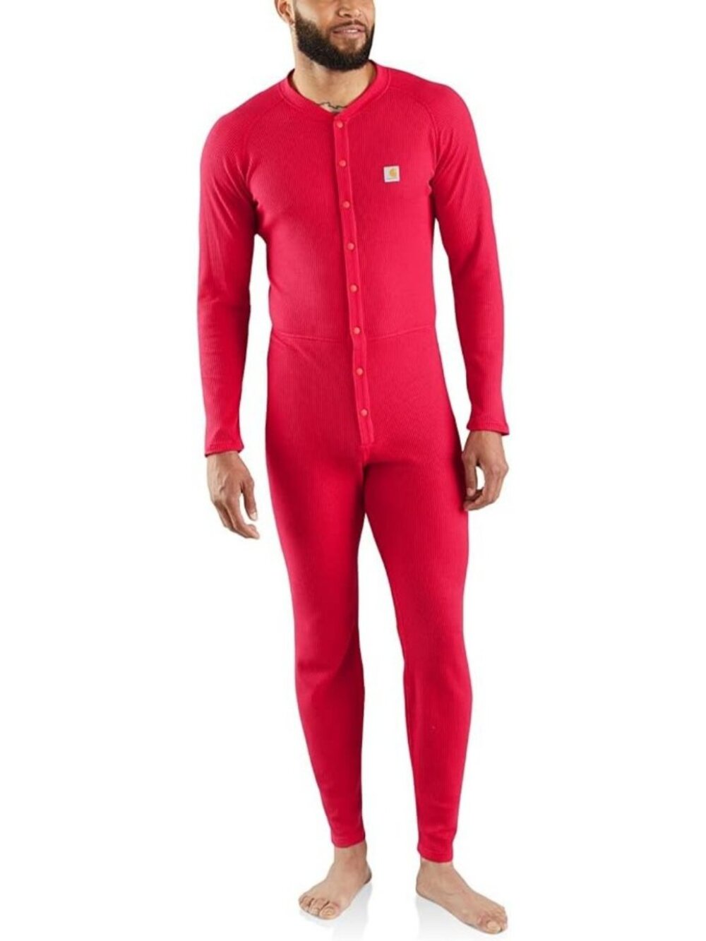 Classic Men's Union Suit - Cozy, Durable, All-Season Sleepwear, Perfect for
